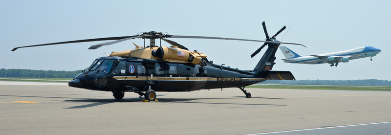 Illustration for article titled These Elite Military Helicopter Units Fly Washington's Power Players